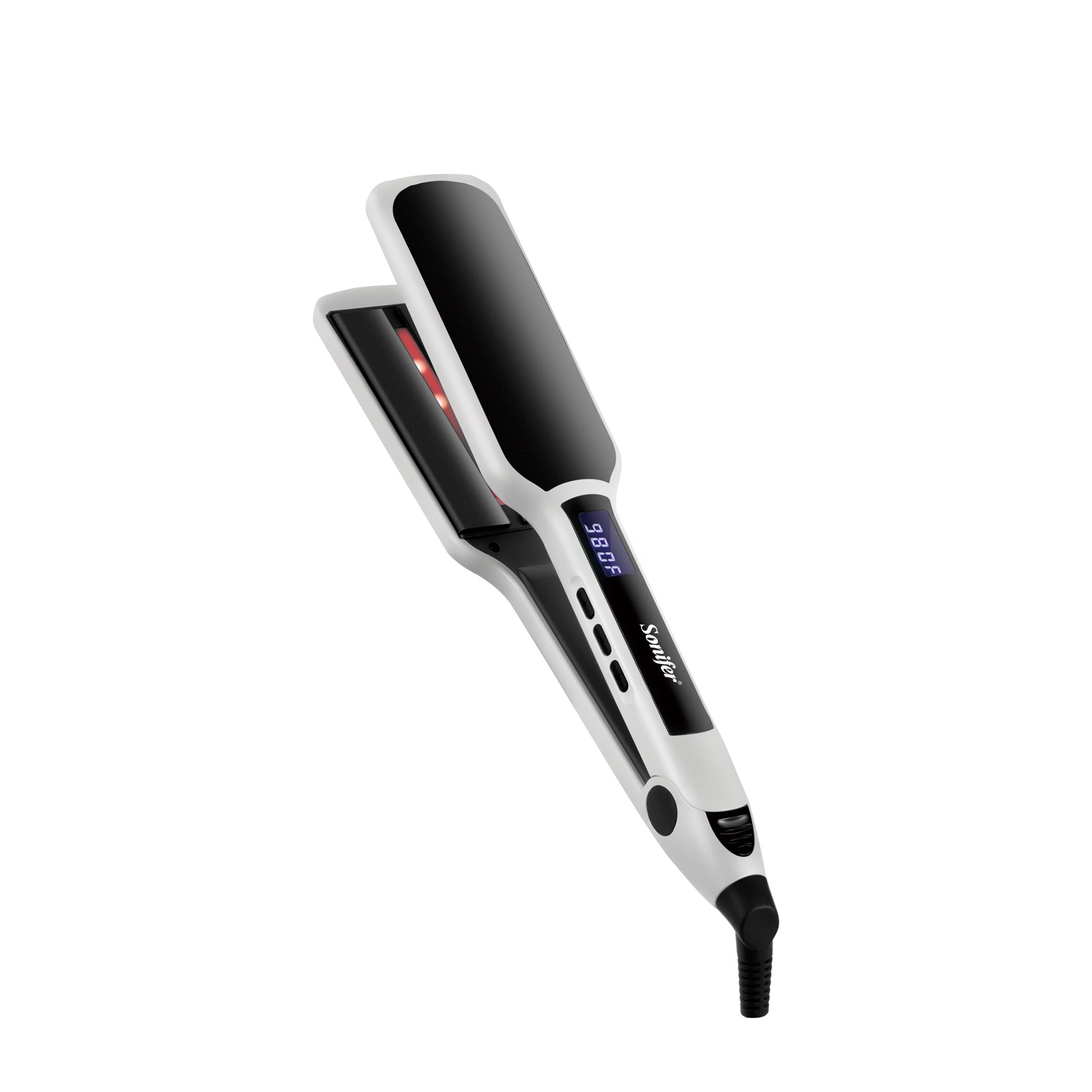 Saç üçün düzləşdirici Sonifer SF-9614 Black/White — 1