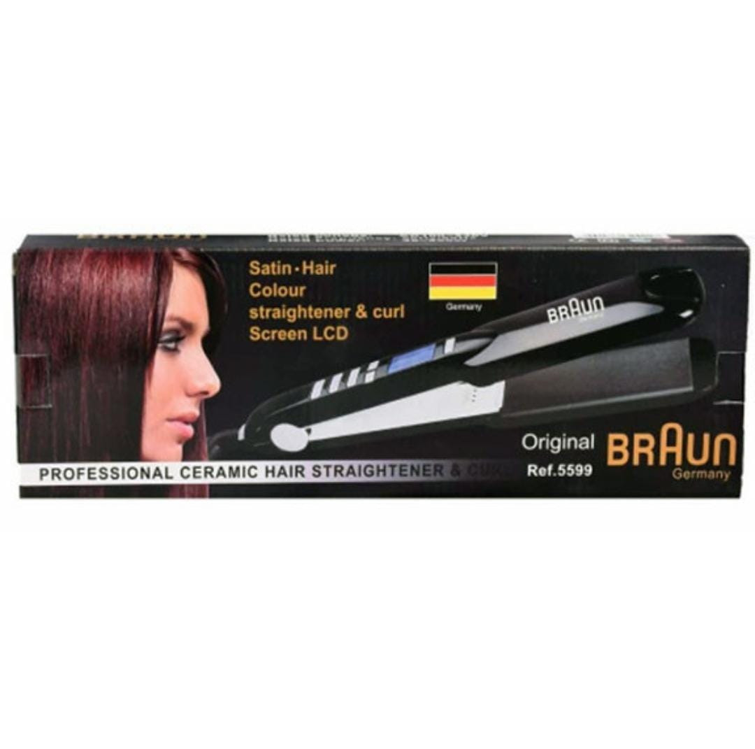 Saç üçün düzləşdirici No Brand BR-5599 Black — 1