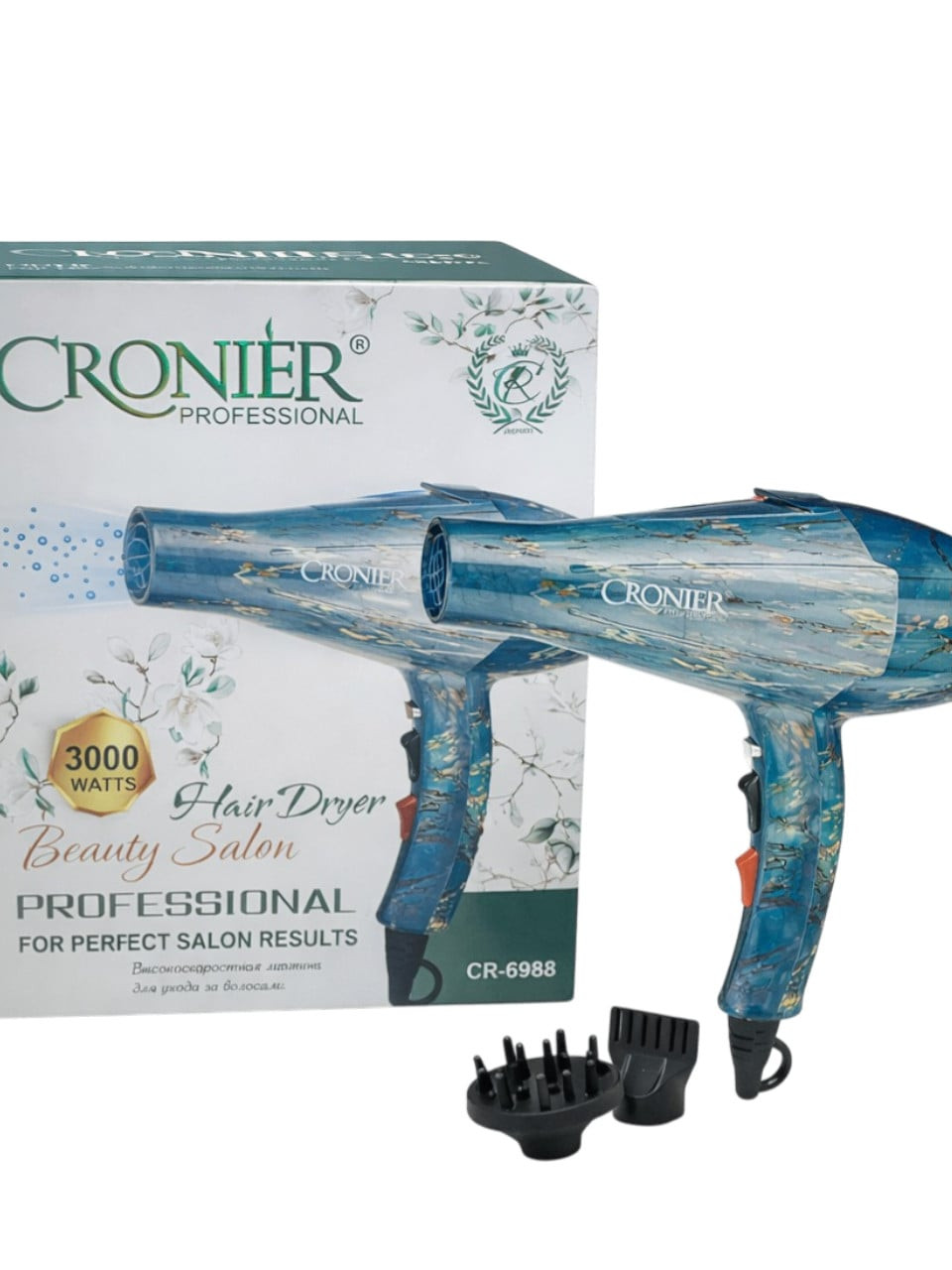 Fen Cronier CR-6988 3000 W Blue — 1