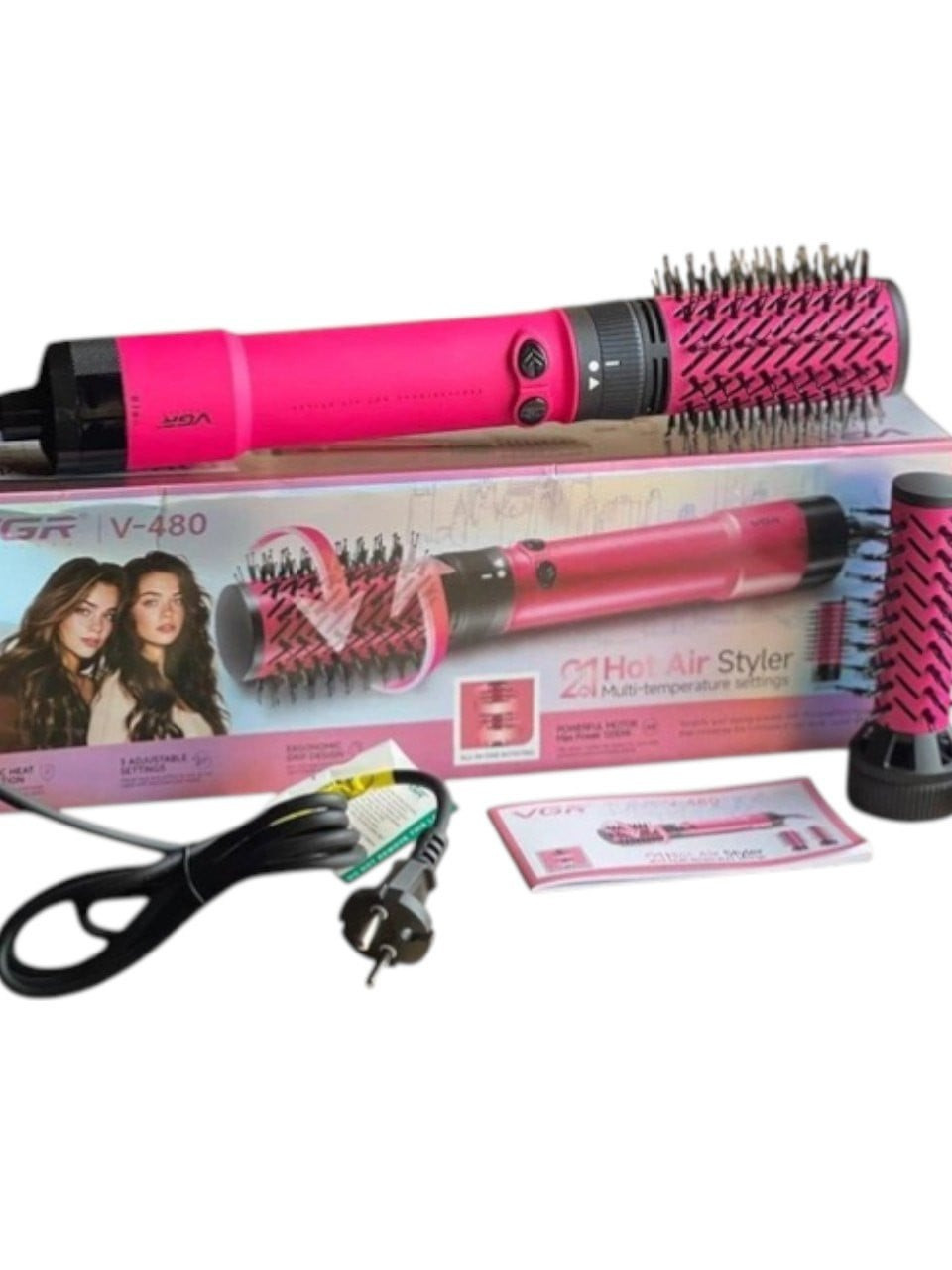 Fen-fırça NO BREND VGR V-480 1200 W Black Edition (DespcityEc32) — 1