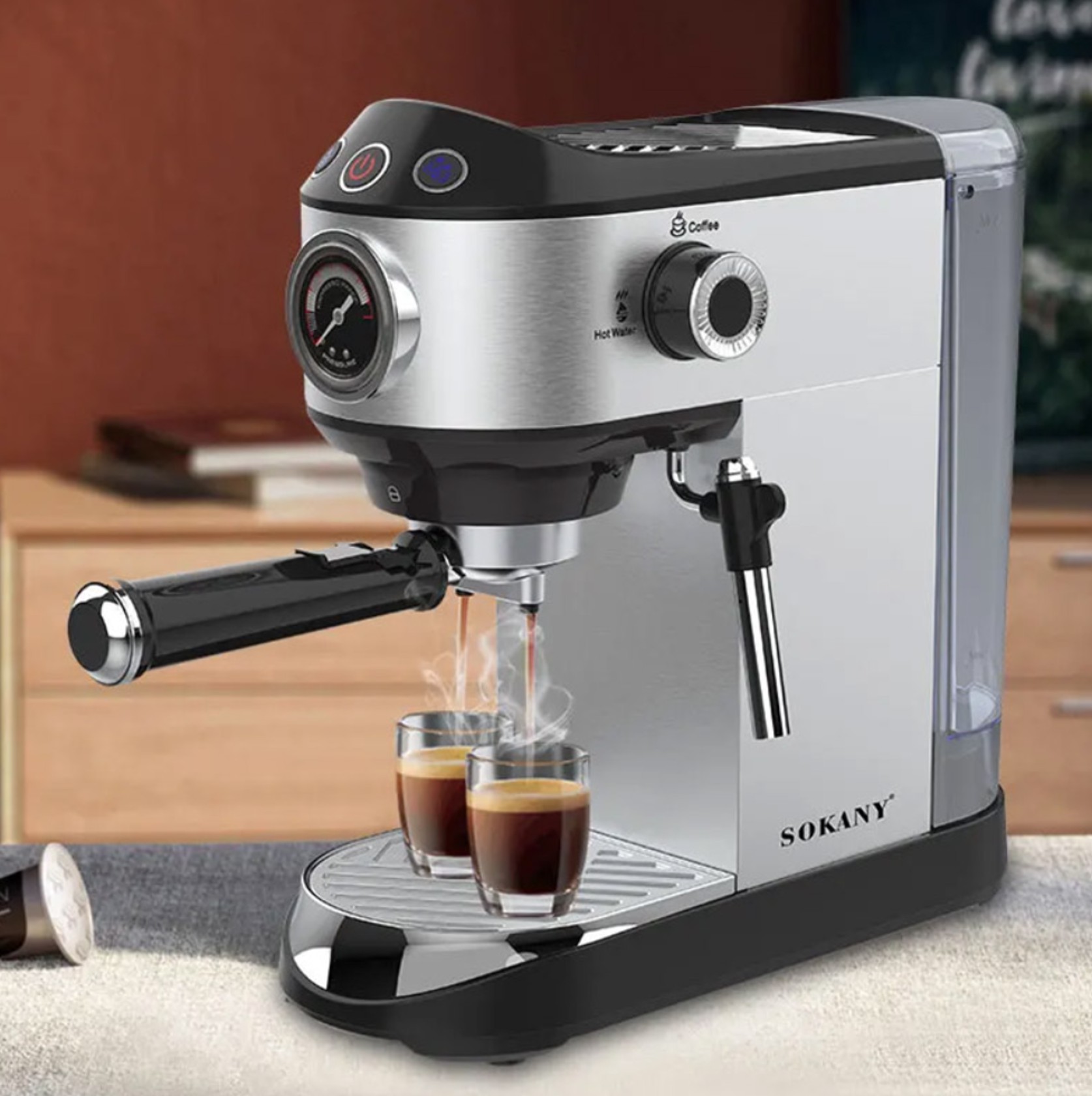 Qəhvə maşını Sokany SK-696B — 1