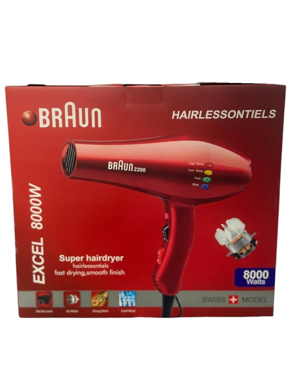 Fen Braun 2200 Black EC - BraunbrEC11 — 1