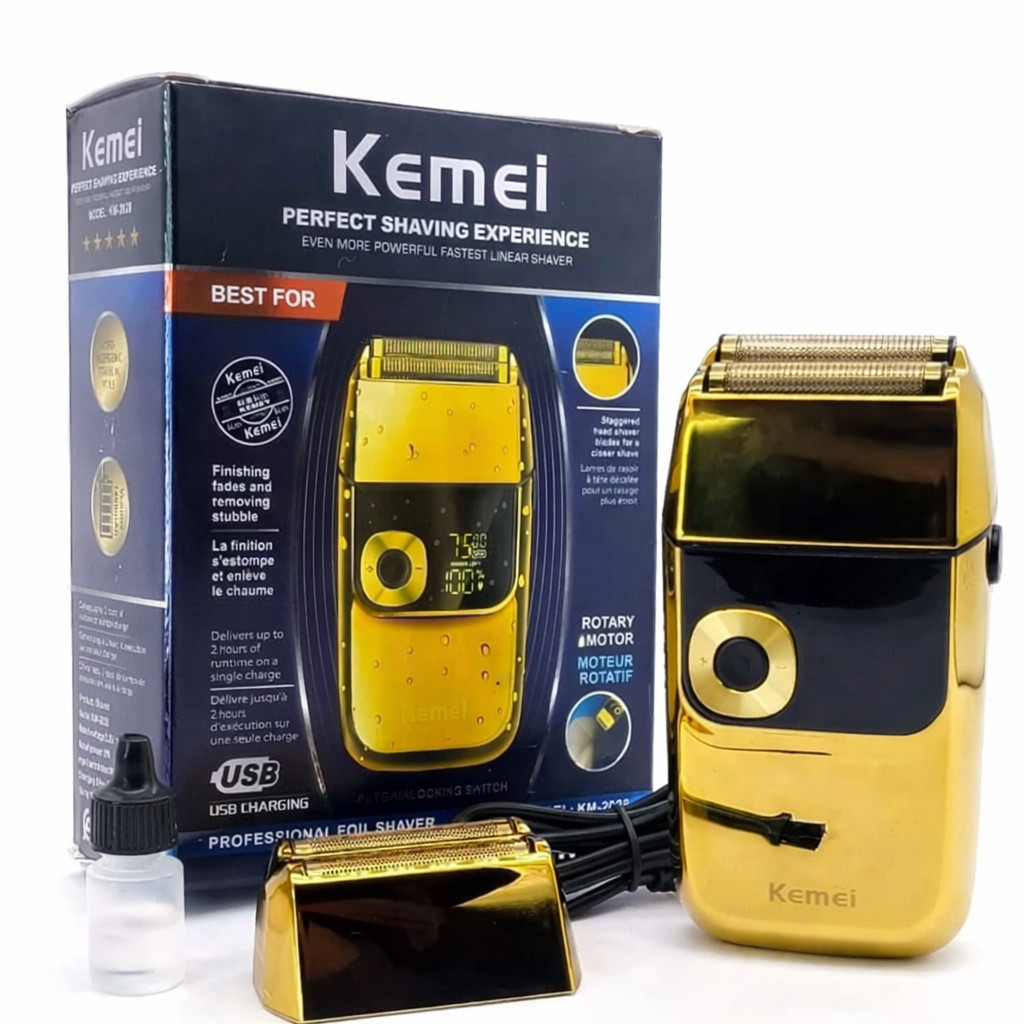 Elektrik ülgüc Kemei KM-2028 Gold Edition — 1