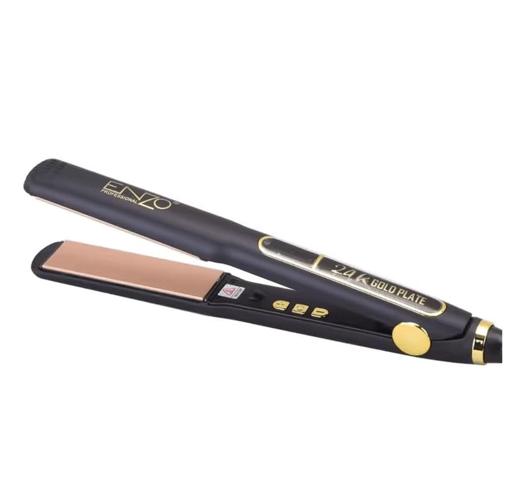 Saç üçün düzləşdirici Enzo EN-5182 Black/Gold — 1