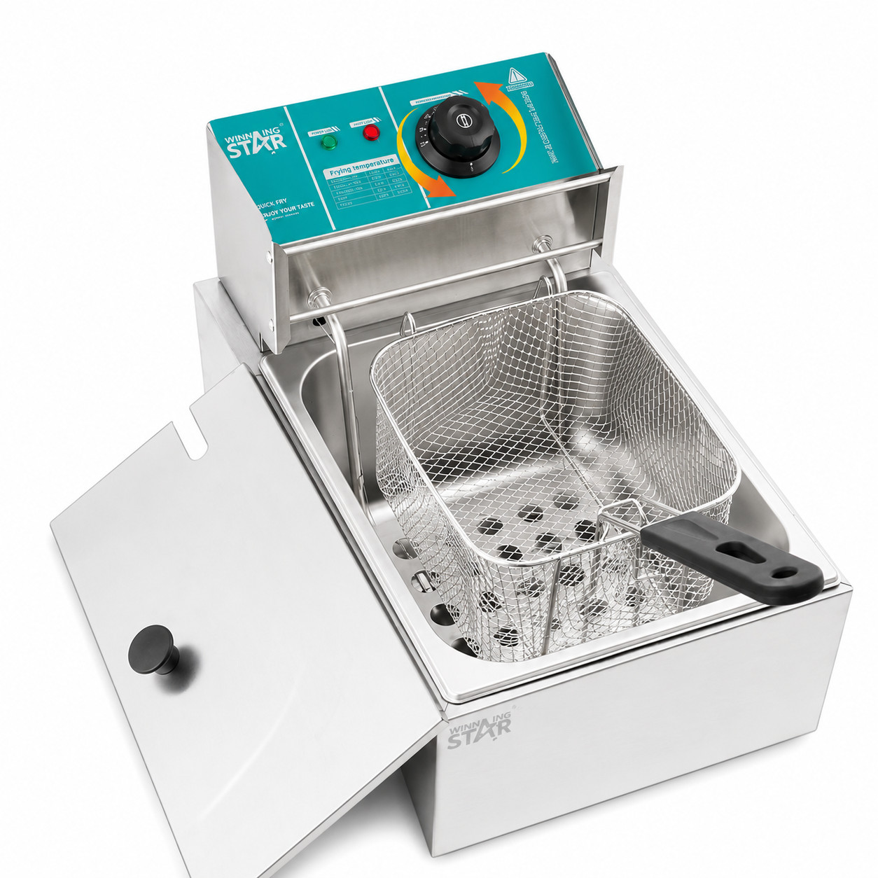 Fritöz Winning Star RS-ST-9201 6 l 2500 W gümüşü — 1