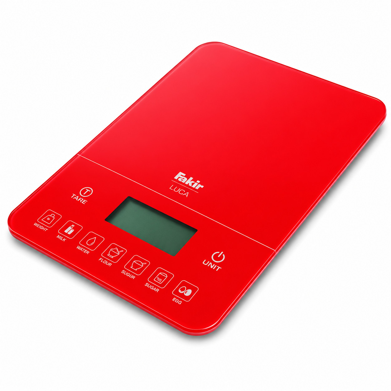 Elektron mətbəx tərəzisi Fakir Luca Red — 1