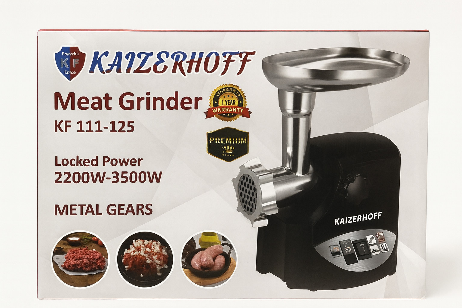 Ətçəkən maşın Kaizerhoff KF 111-125 3500W — 1