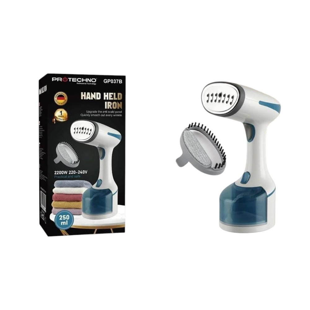 Buxar generatorlu ütü ProTechno PRT037B 2200 W ağ-mavi. — 1