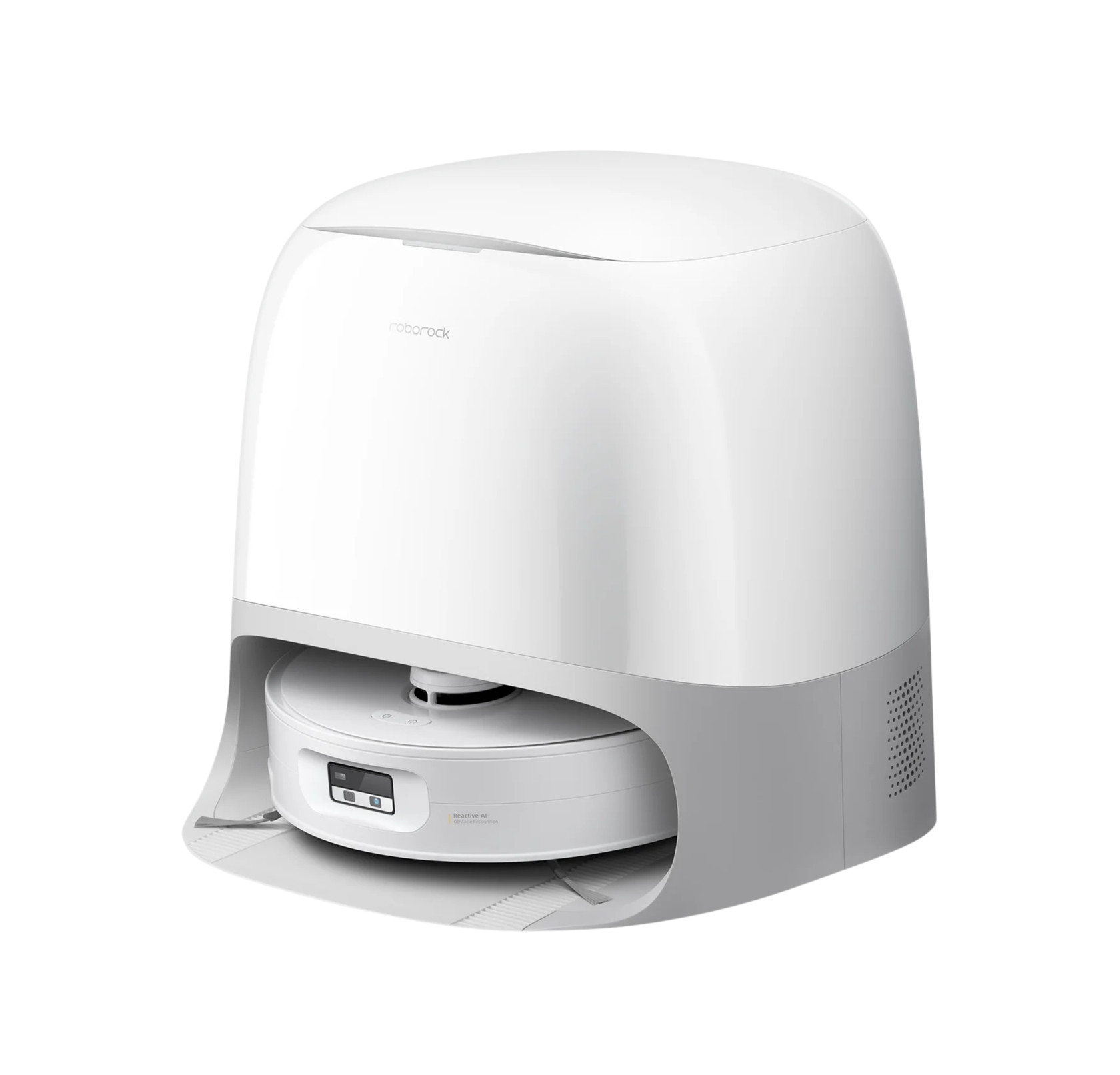 Robot tozsoran Roborock Qrevo Curv 2 Flow White — 1