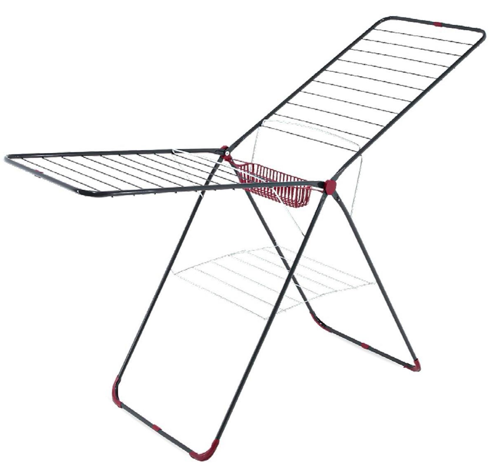 Paltar üçün quruducu Perilla Rima, metal, qara/qırmızı — 1