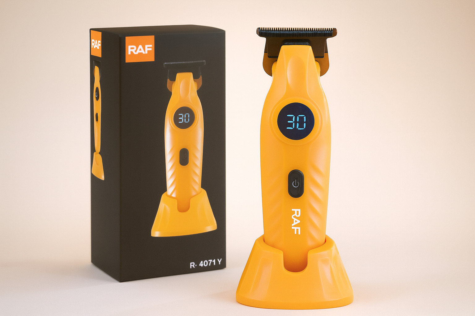 Saç kəsimi üçün universal cihaz RAF R.4071 Yellow — 1