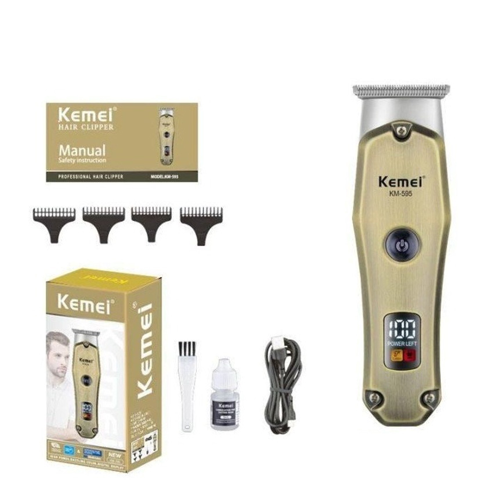 Saç kəsimi üçün cihaz Kemei KM-595 — 1