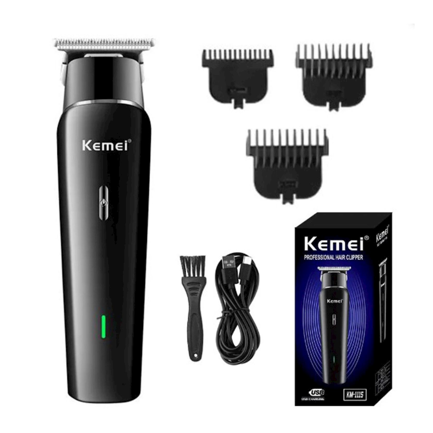Trimmer Kemei KM-1115 Black — 1