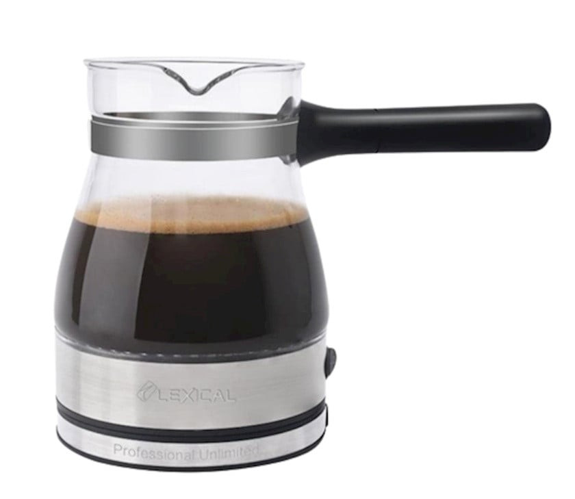 Qəhvəbişirən, 500 Vt, 350 ml, şüşə korpus, 5 fincana qədər, ağıllı sensorlu - HB-0503 — 1