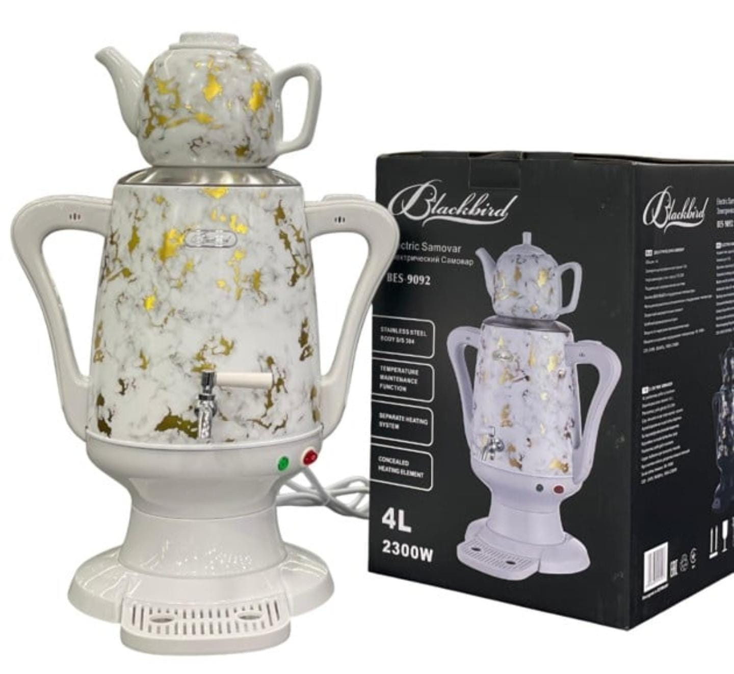 Elektrik samovar Blackbird BES-9092 — 1