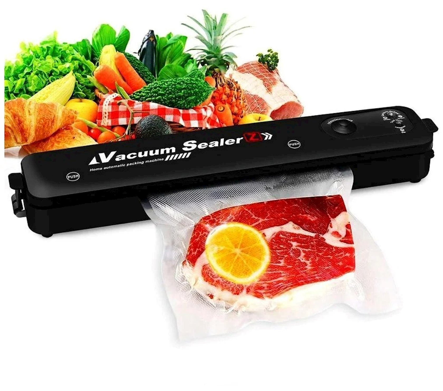 Vakuum qablaşdırıcı Vacuum Sealer Black — 1
