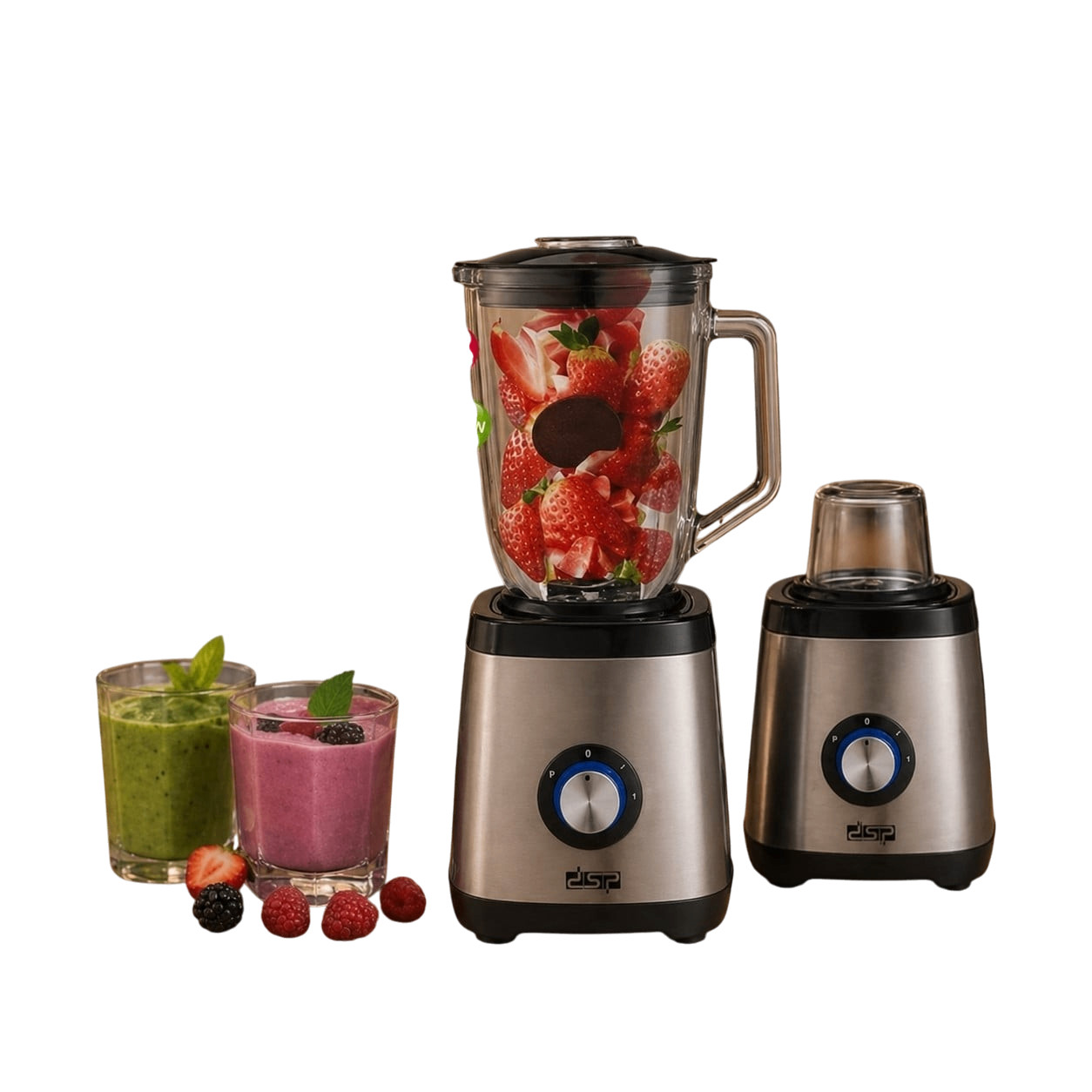 Blender DSP KJ2-003 350W Silver — 1
