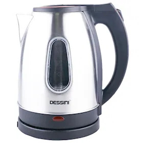Elektrik çaydan Dessini DS-26SS 1.8 L, plastik/paslanmayan polad, 2000 Vt, boz - SHRK_4884_00915 — 1
