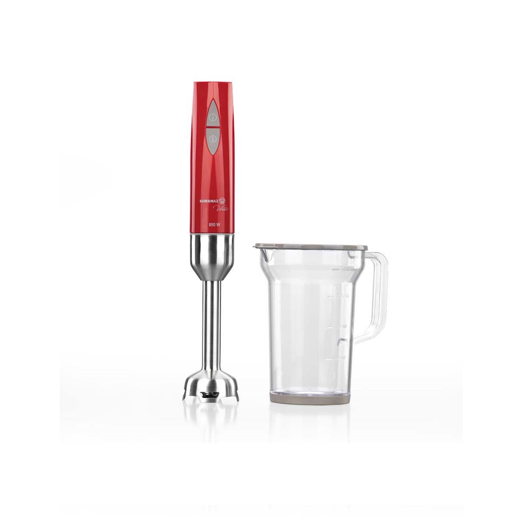 Blender Korkmaz A444 Vertex Duo Blender Set Inox Red — 1