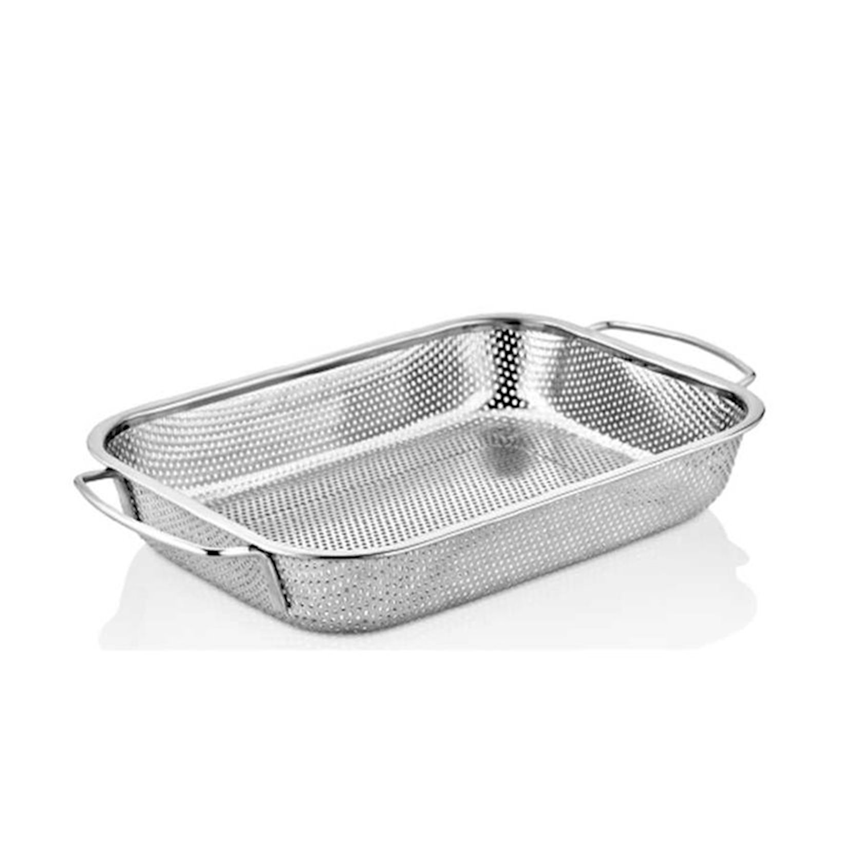 Süzgəc Korkmaz Twisty A758-01 paslanmayan polad, 37x27 sm — 1