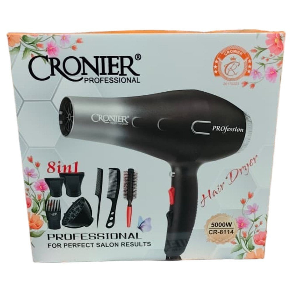 Saç feni Cronier CR-8114 5000 Vt 8-in-1 — 1