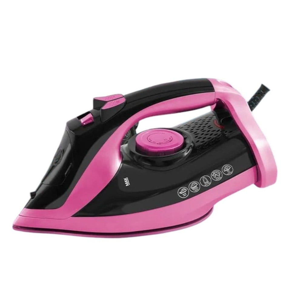 Ütü Lexical SH_2521_01086 (LSI-1055_RB - LSI) Keramika altlıq 2200W Qara/Çəhrayı — 1