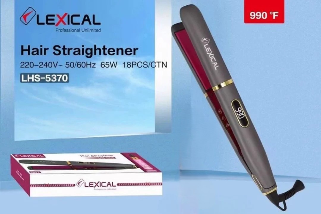 Saç üçün düzləşdirici Lexical LHS-5370, Grey — 1
