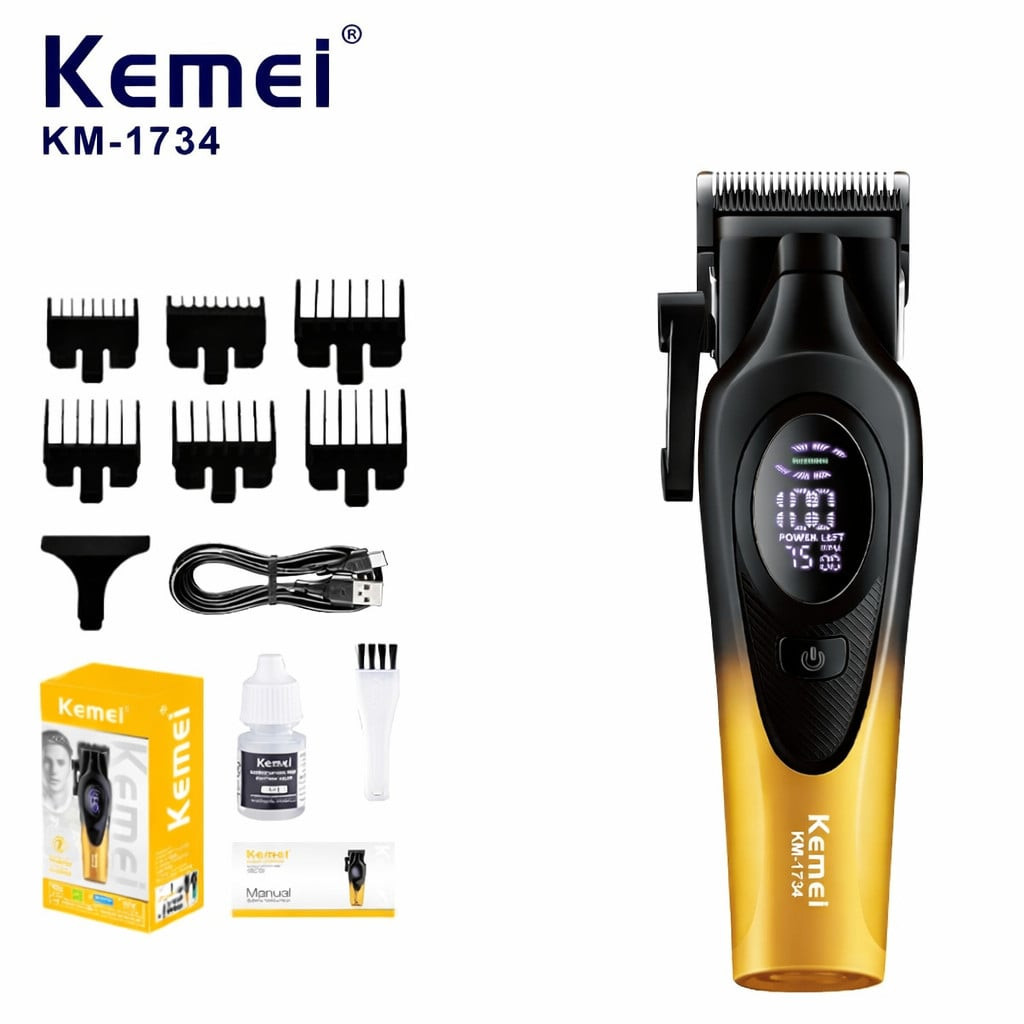Saç kəsimi üçün cihaz Kemei KM-1734 2000 mAh — 1