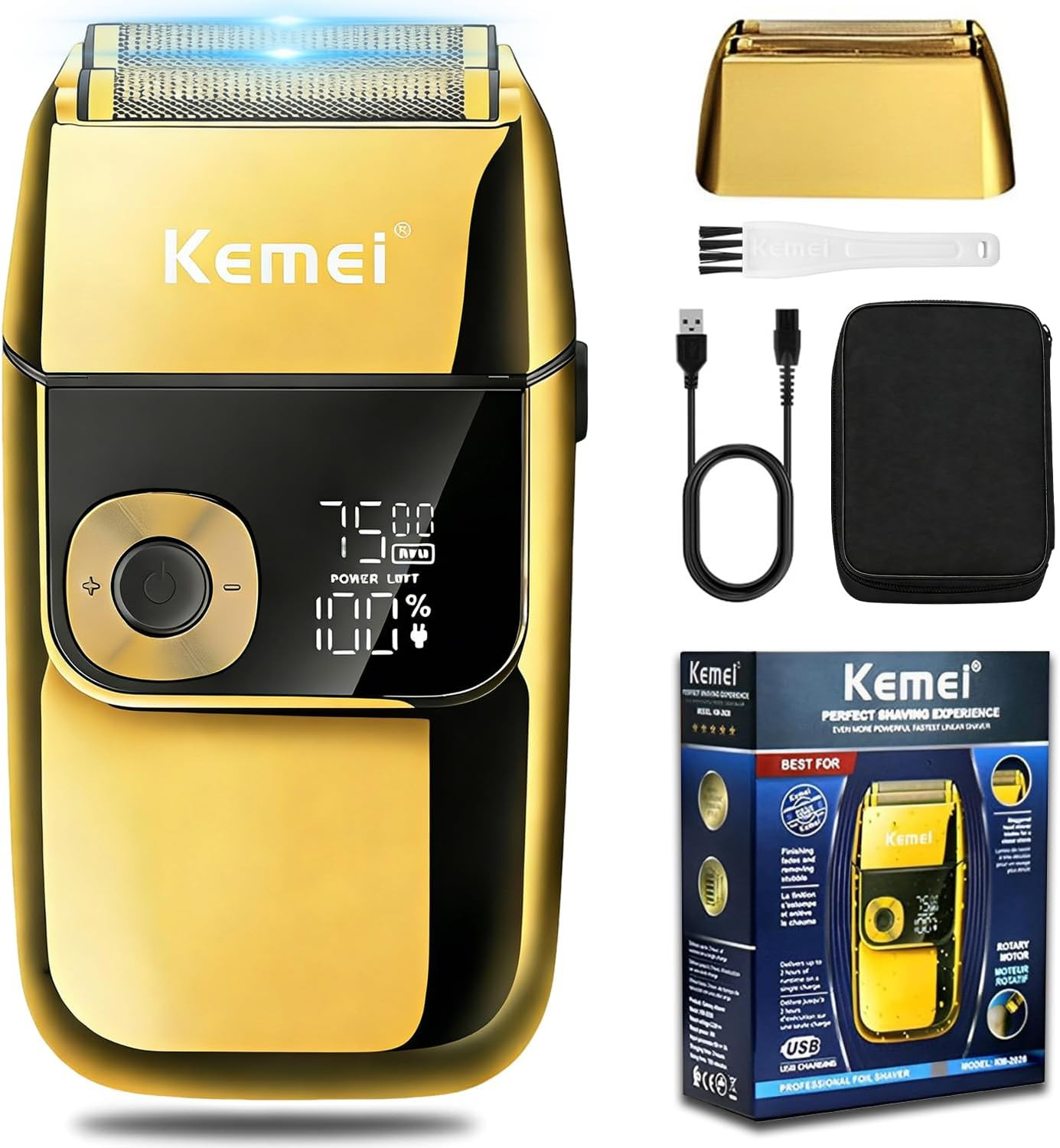 Elektrikli ülgüc Kemei KM-2028 Gold — 1