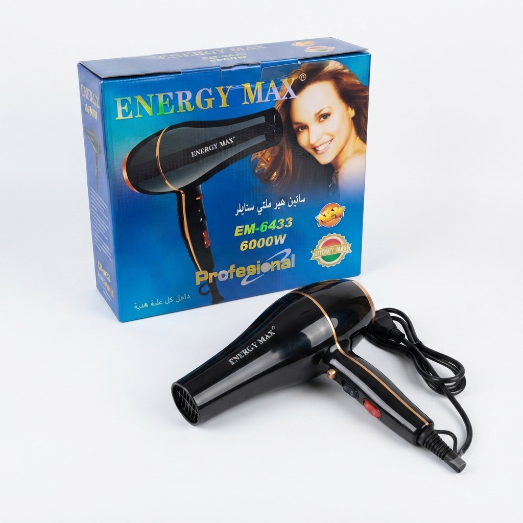 Fen Energy Max EM-6433 6000 W qara-qızılı 1 taxmalı. — 1