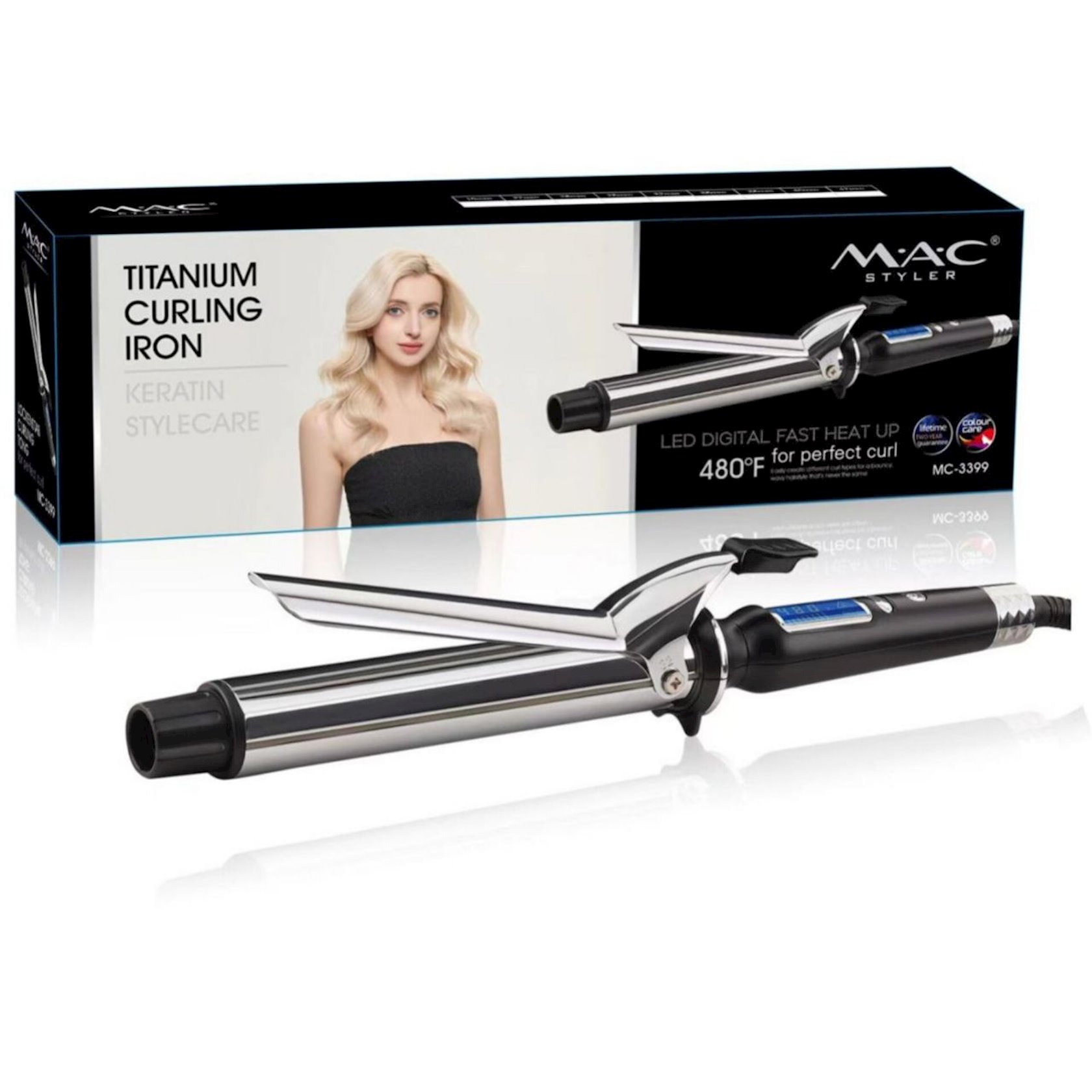 Yumru maşa M.A.C Styler MC-3399 — 1