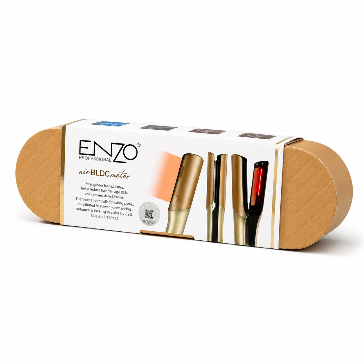 Saç üçün düzləşdirici Enzo Professional Air BLDC Motor — 1