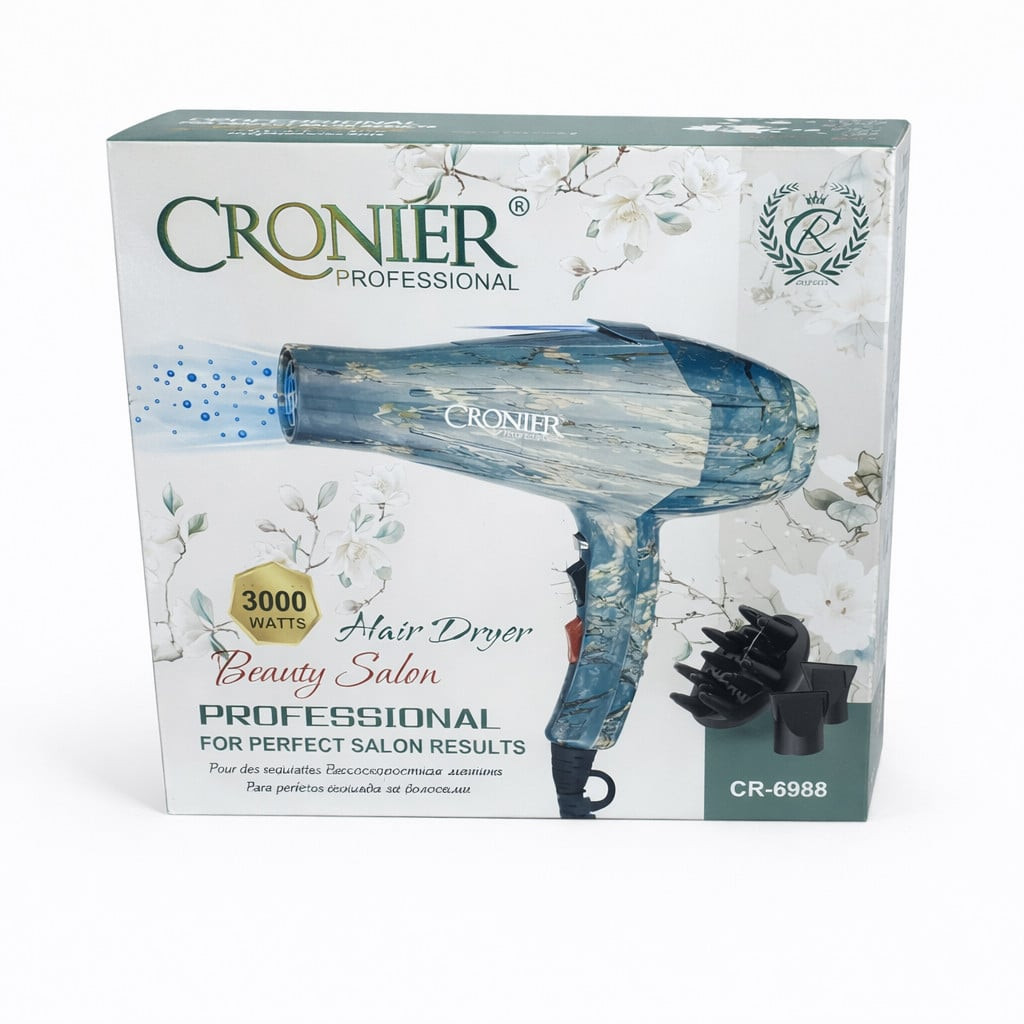 Fen Cronier CR-6988 GS Peşəkar 3000W Aksesuarlarla - Cronier CR‑6988 GS — 1
