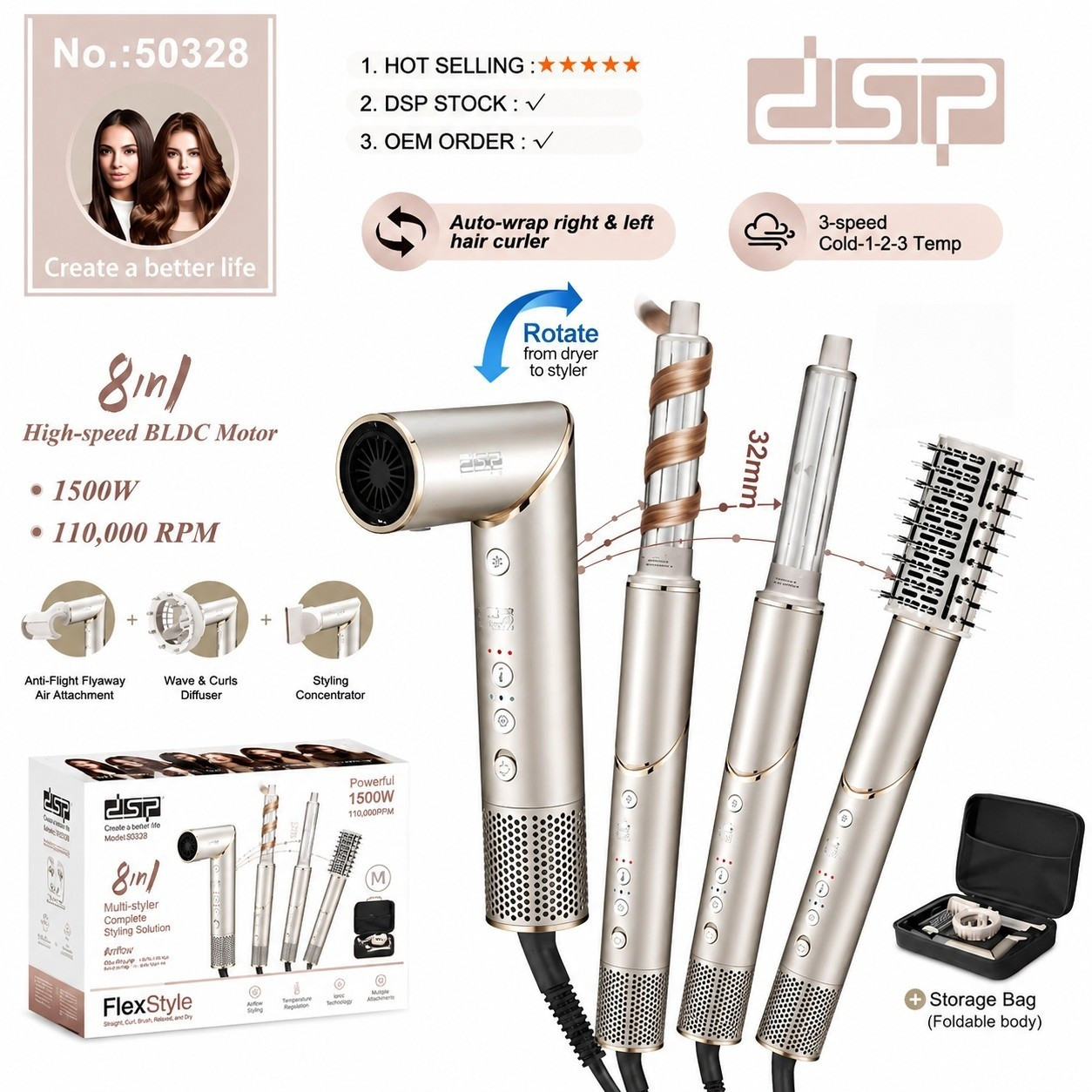 Multistayler DSP 50328 1300W — 1