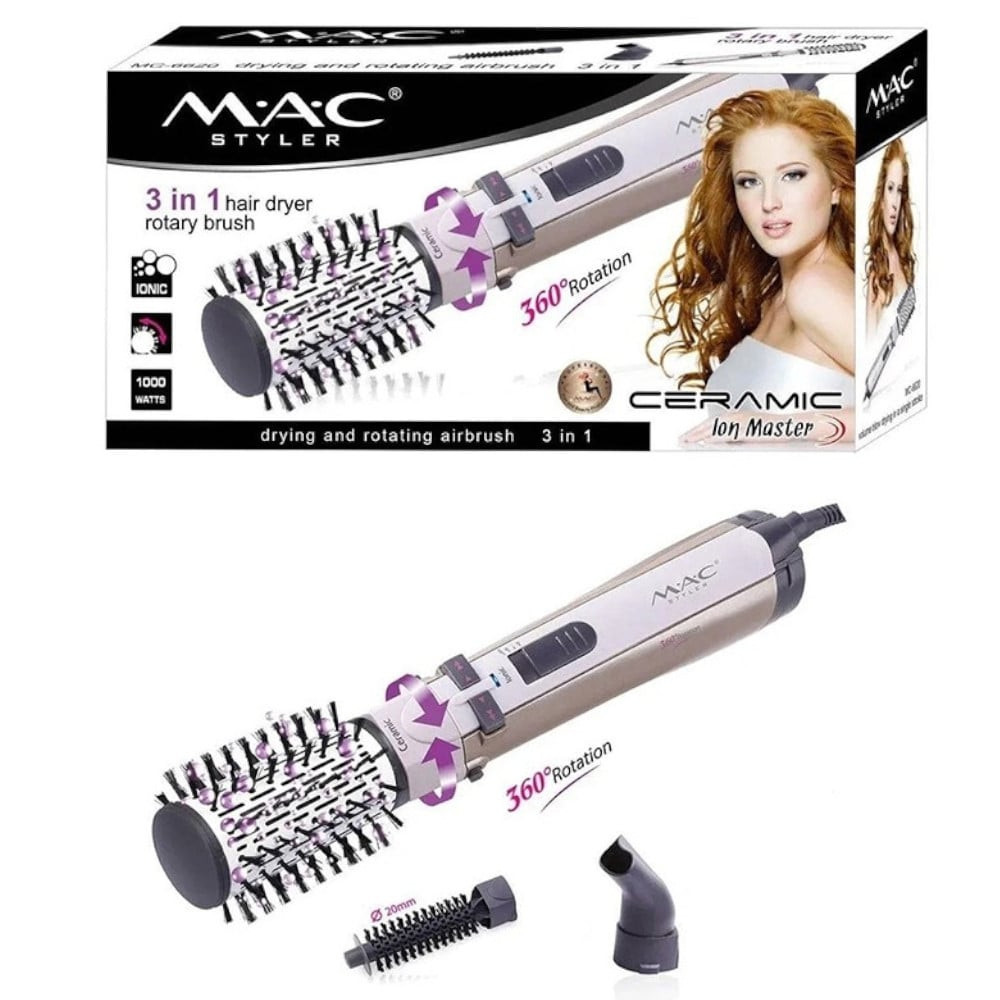 Fen-fırça MAC SPRK_MC-6620 BA_3in1 — 1