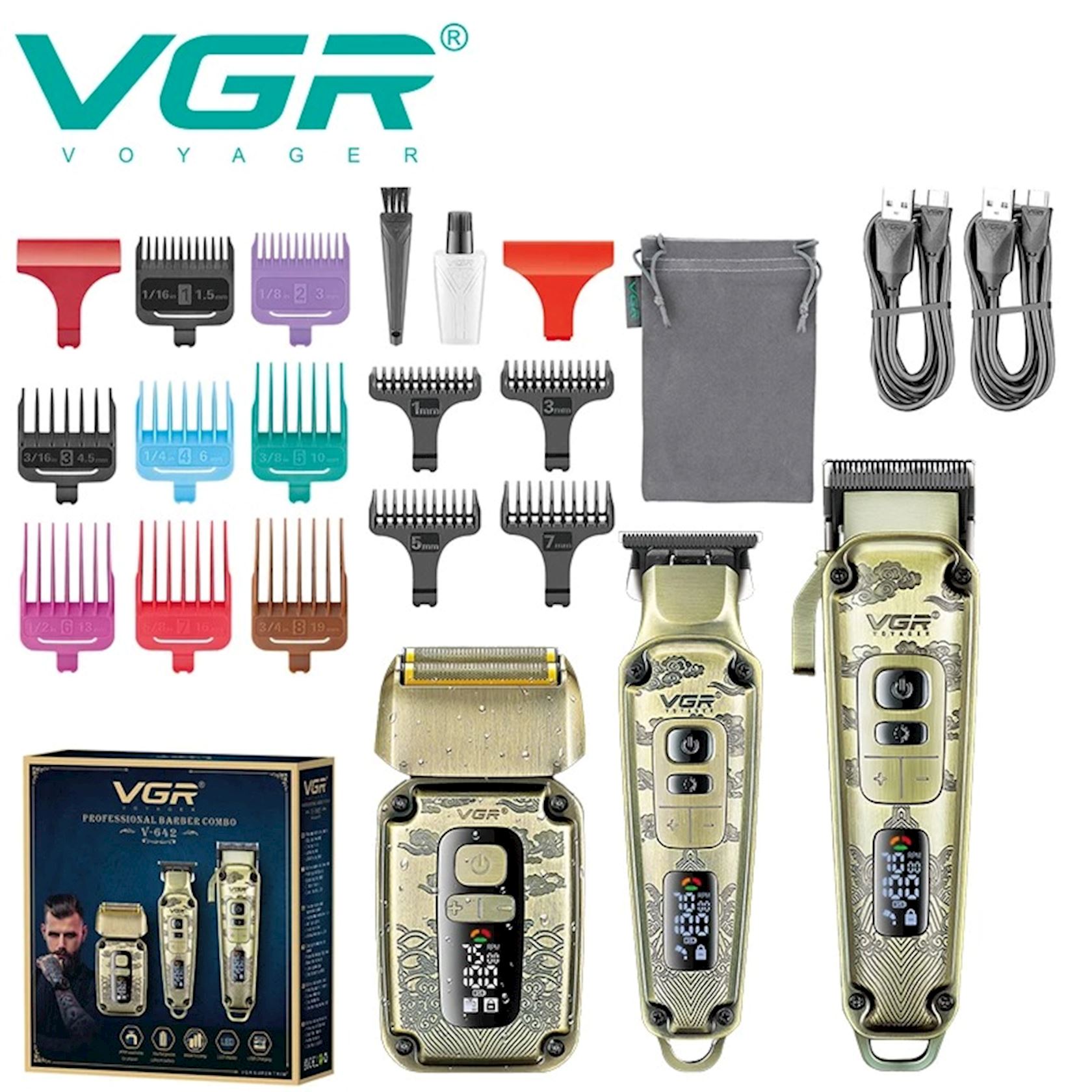 Saç kəsimi dəsti VGR V-642 — 1