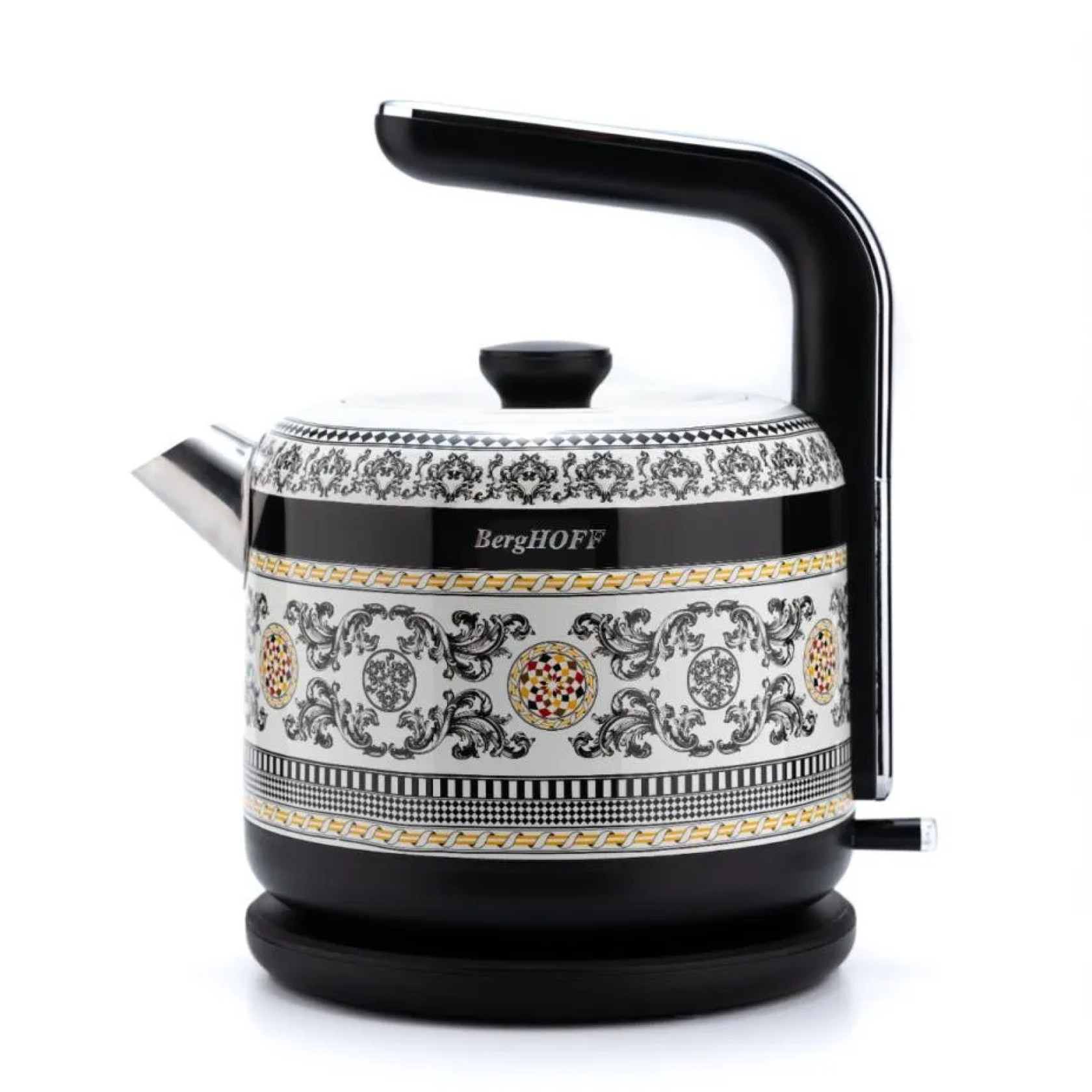 Elektrik çaydan BergHoff Gem Royal Black/Yellow — 1