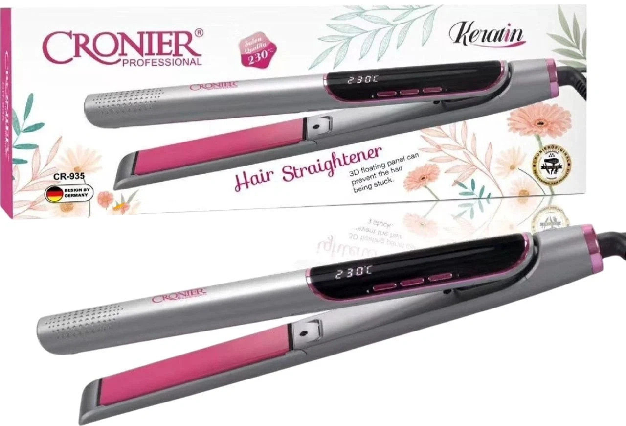 Saç üçün düzləşdirici Cronier CR-935, 60W — 1
