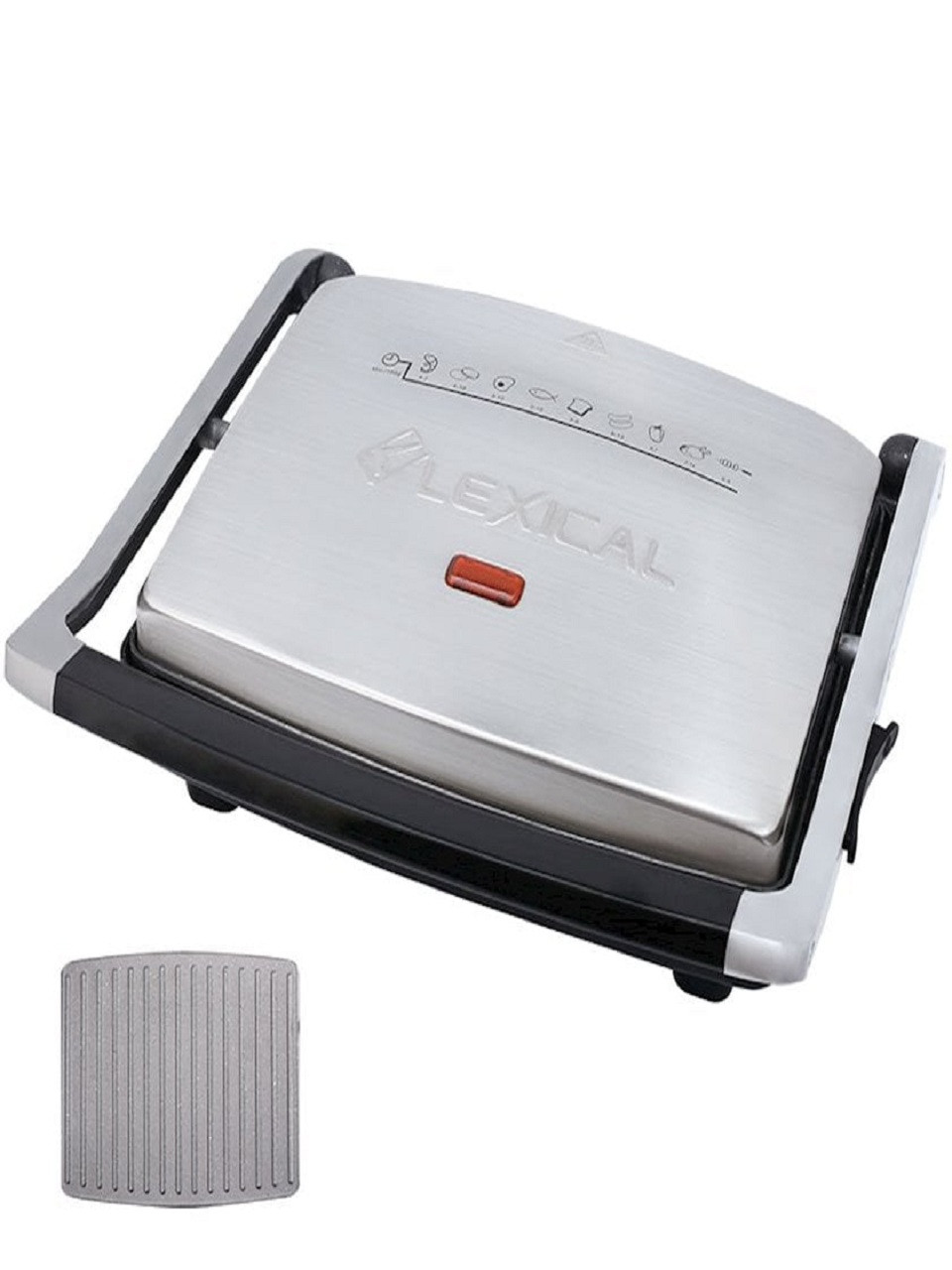 Elektrik qril Lexical LSM-2506 Silver — 1