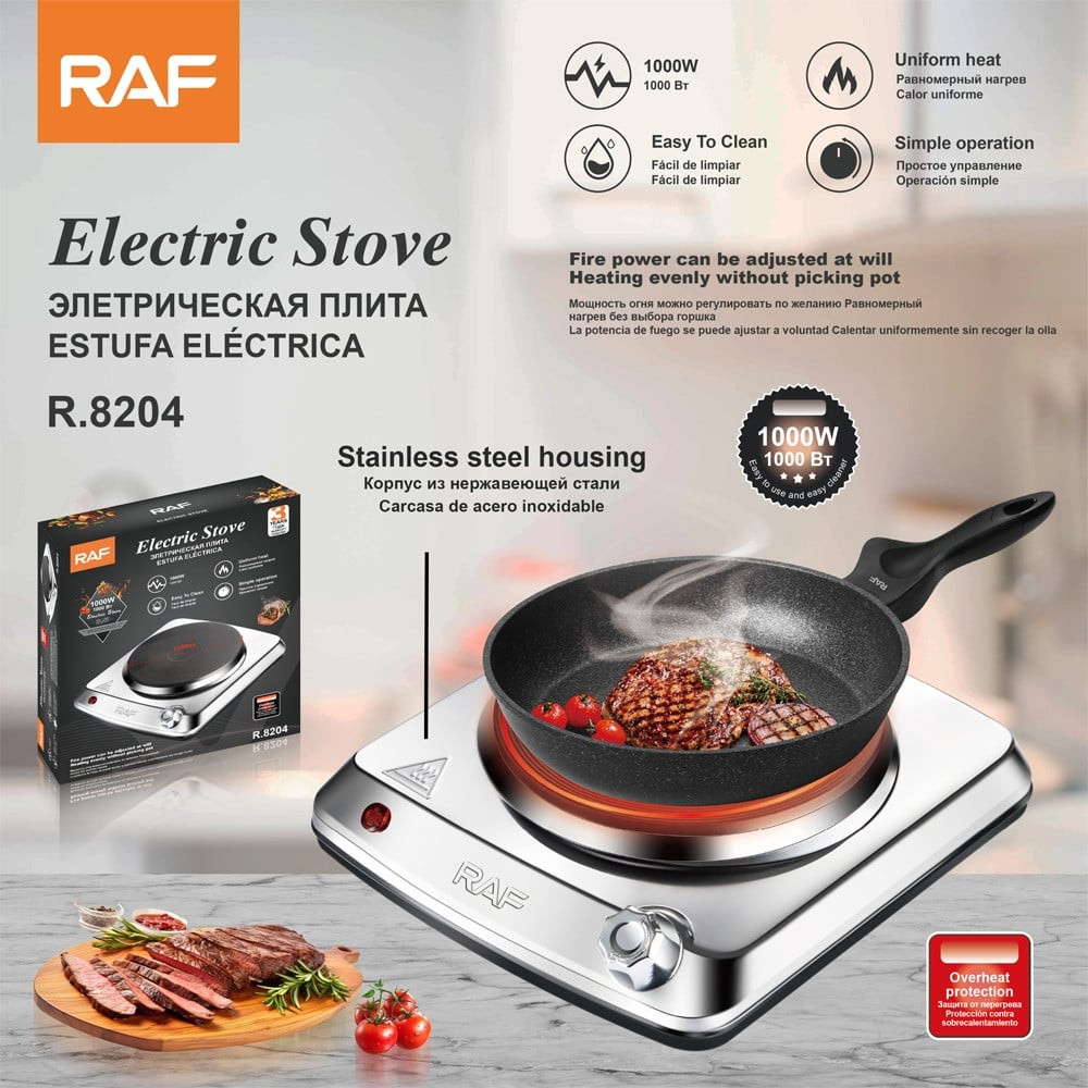 Elektrik plitə RAF SPRK_R.8204 1000W — 1