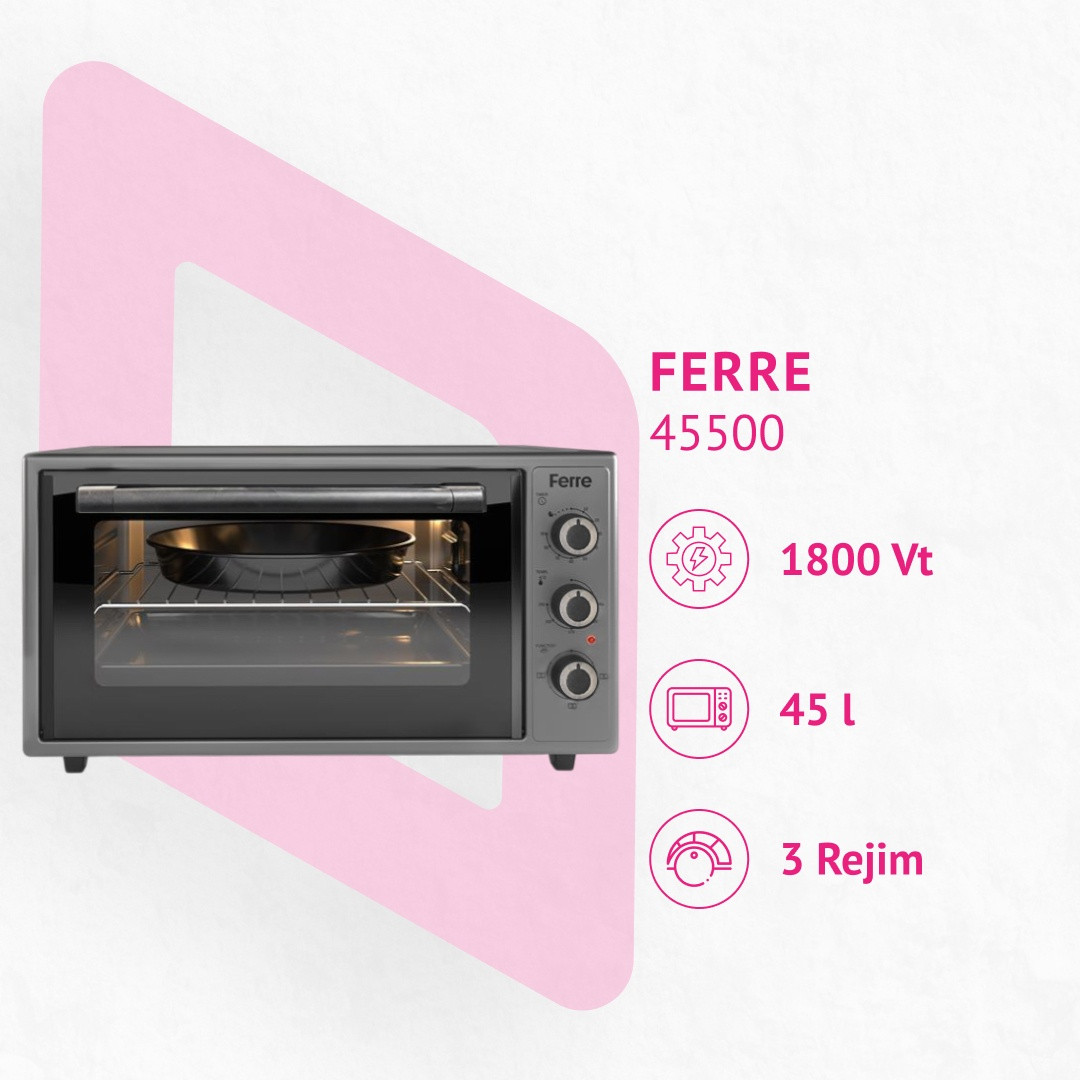 Elektrik soba Ferre 45500 Grey — 1