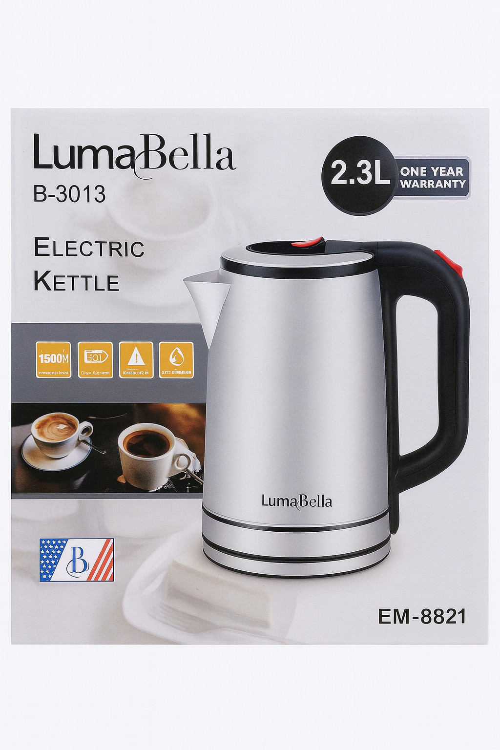 Elektrik çaydan LumaBella B-3013 CRON081 — 1