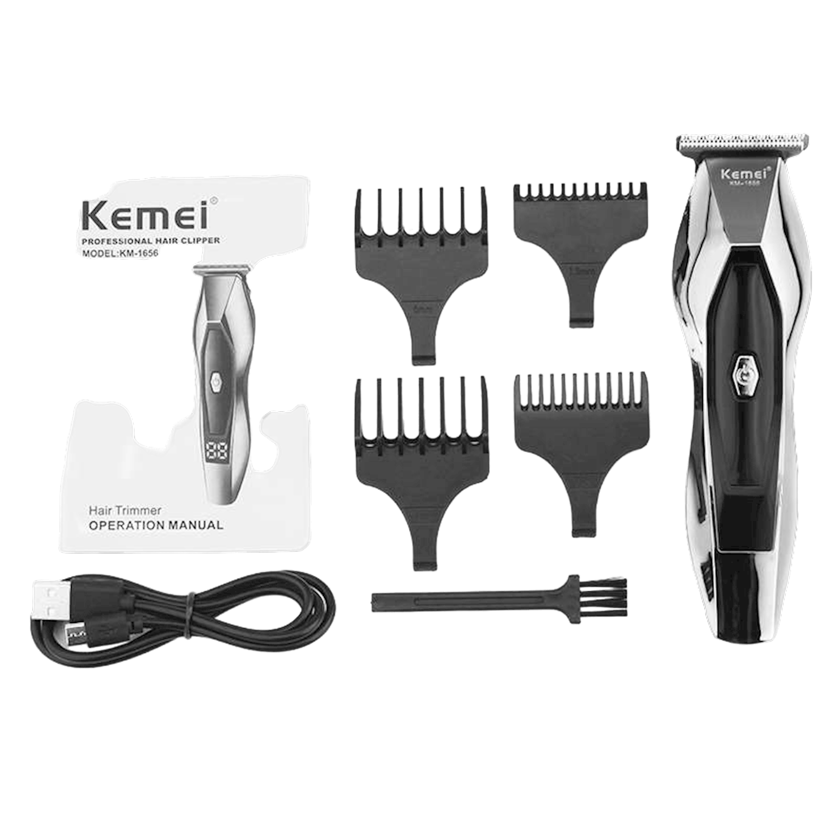 Saç kəsimi üçün universal cihaz Kemei KM-1656 — 1