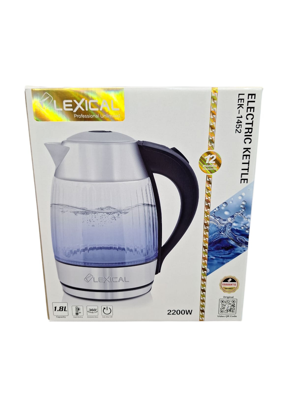 Elektrik çaydan Lexical Lek-1452, 1.8 l — 1