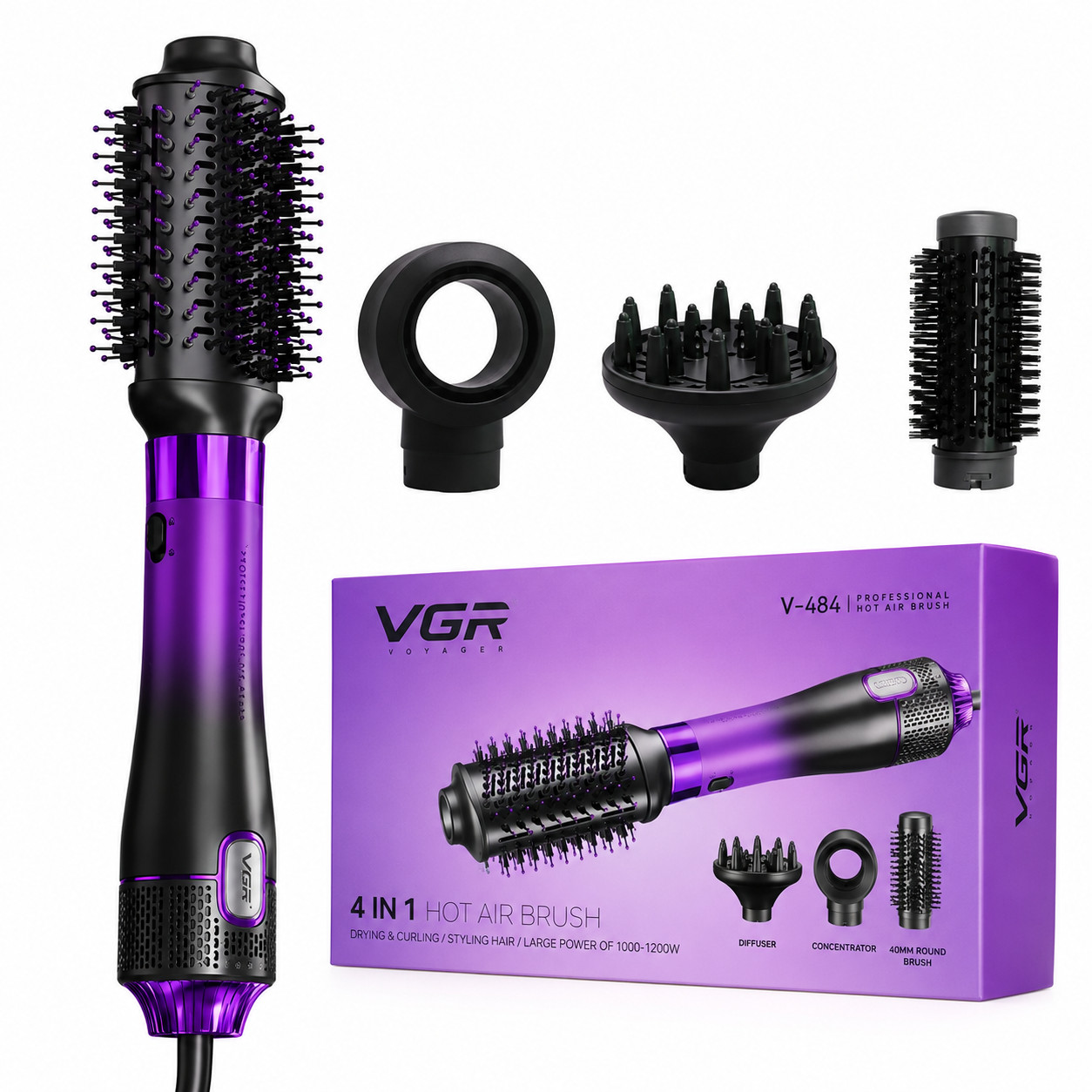 Fen-fırça VGR V-484 4in1 — 1
