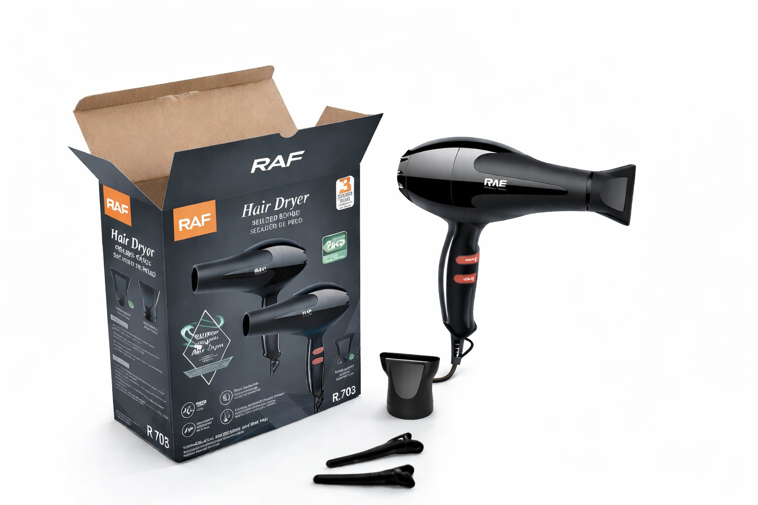 Fen RAF Hair Dryer R-703 — 1