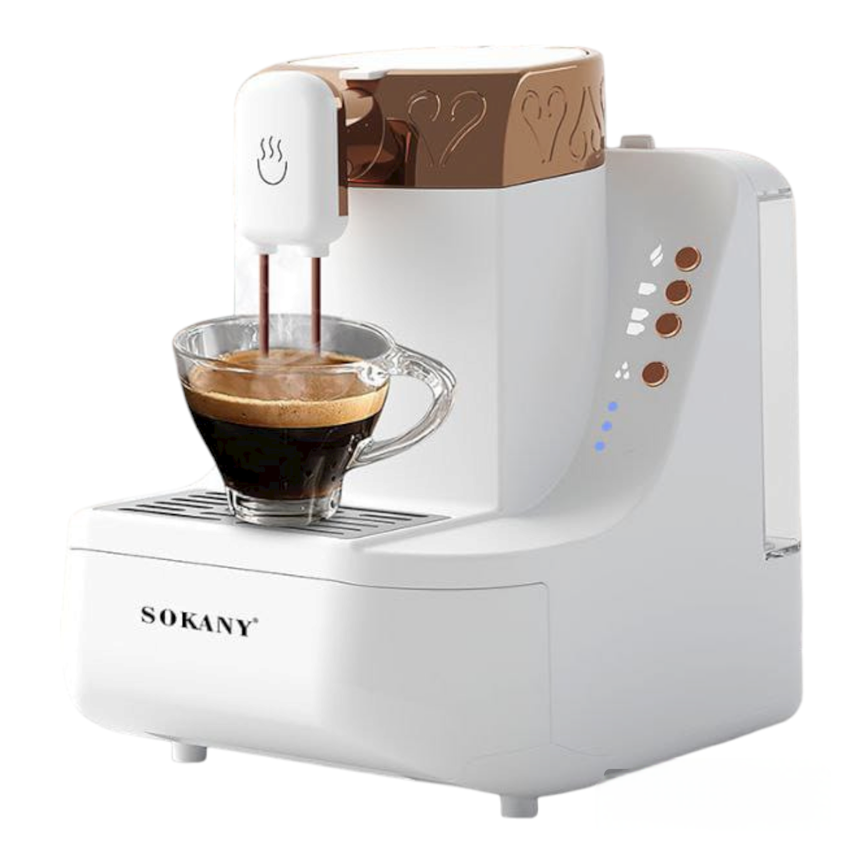 Qəhvə maşını Sokany SK-04012 White — 1