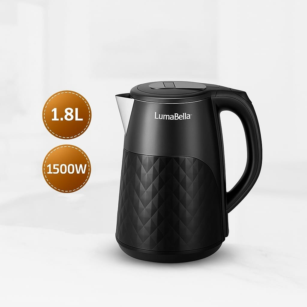 Elektrik çaydan Luma Bella LB-59020, black — 1