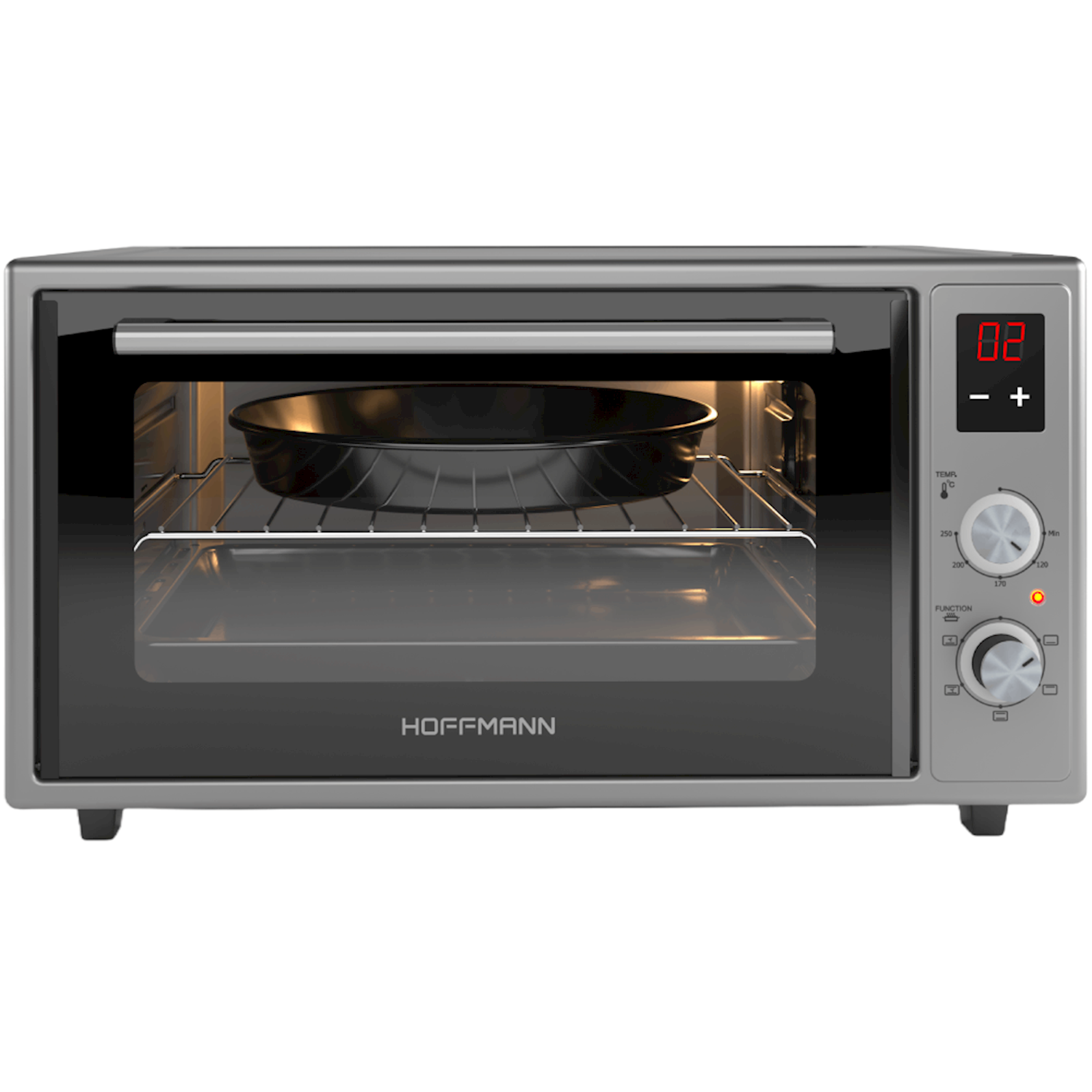 Elektrik soba Hoffmann F4850DG Silver — 1