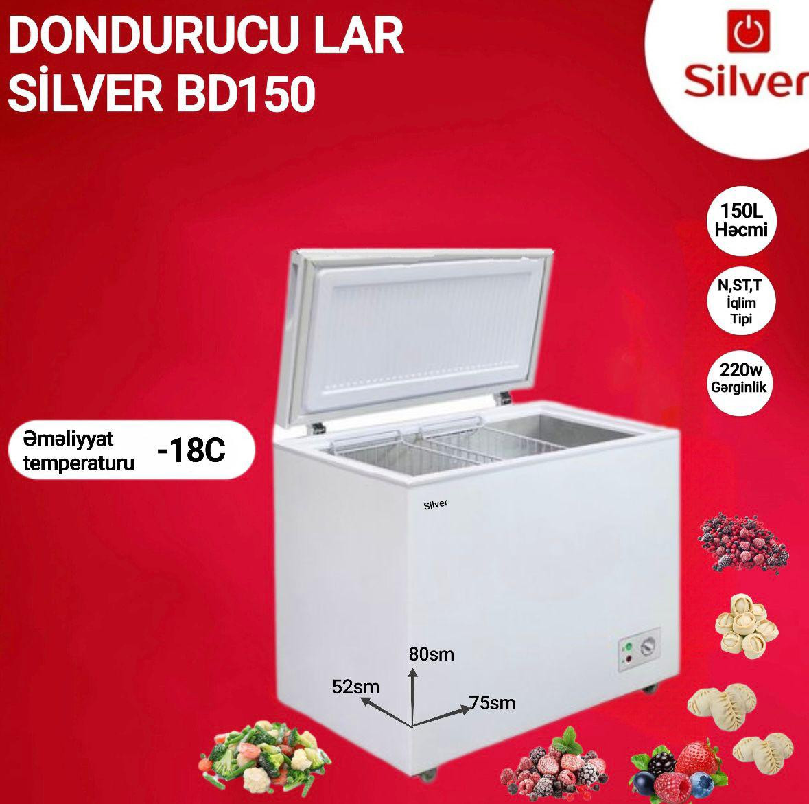 Dondurucu qutu Silver BD 150 — 1